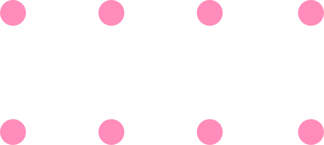 Decoration Dots Pink
